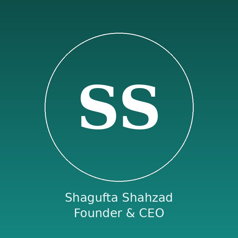 Shagufta Shahzad, Founder and CEO of SIECS